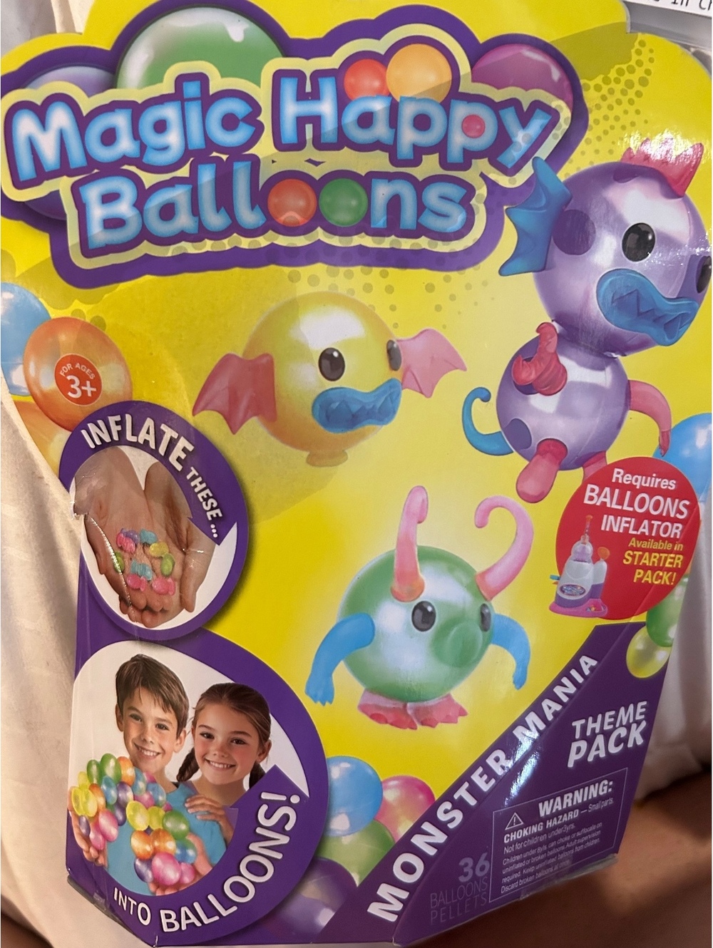 Magic Happy Balloons Monster Mania Theme Pack pump not inc